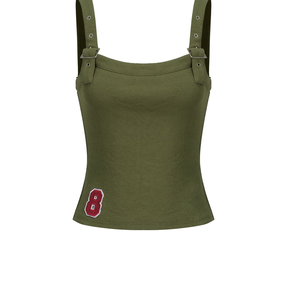 Nia Tank Top - Olive