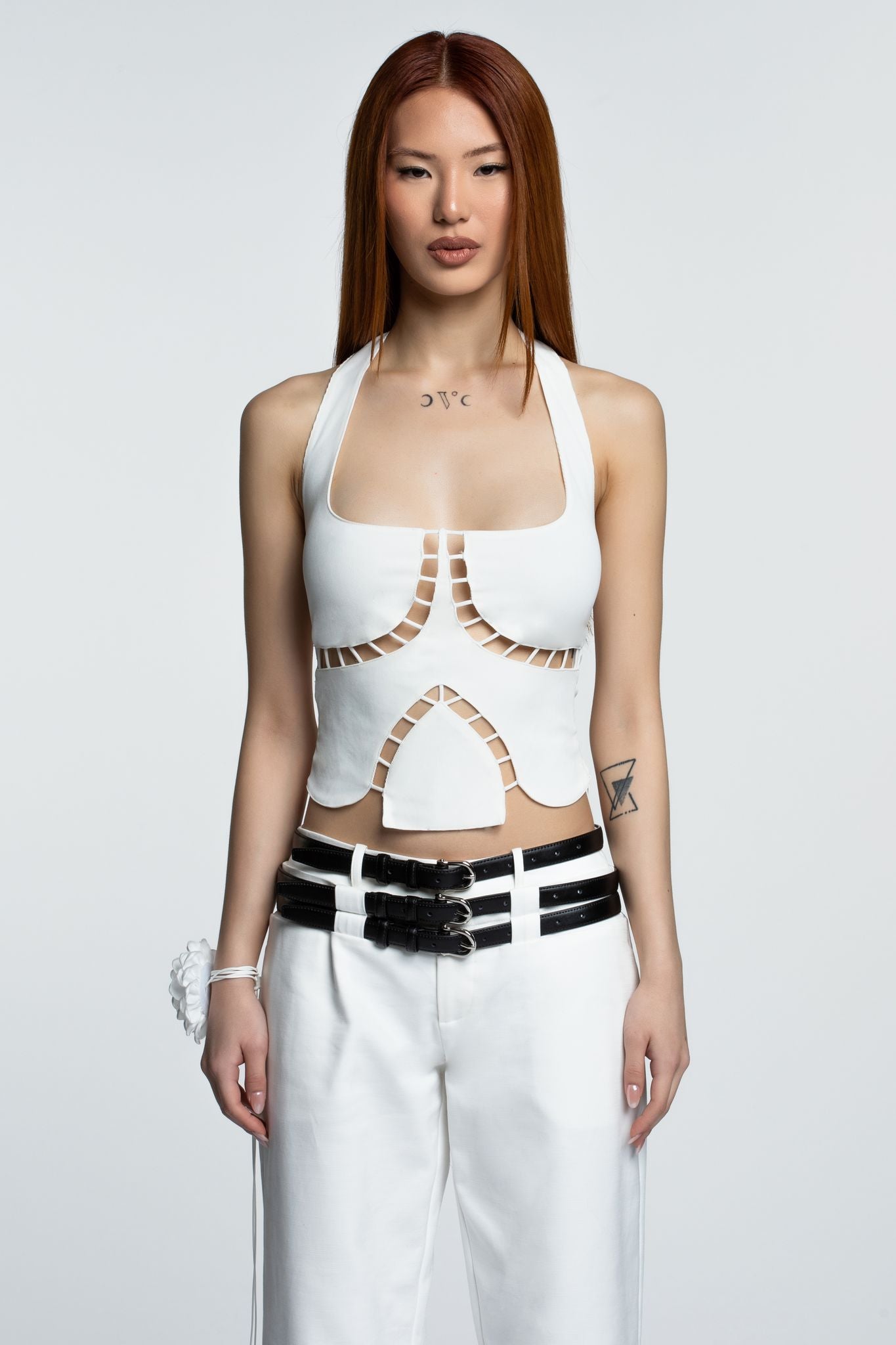 
                  
                    Doutzi Top - White
                  
                